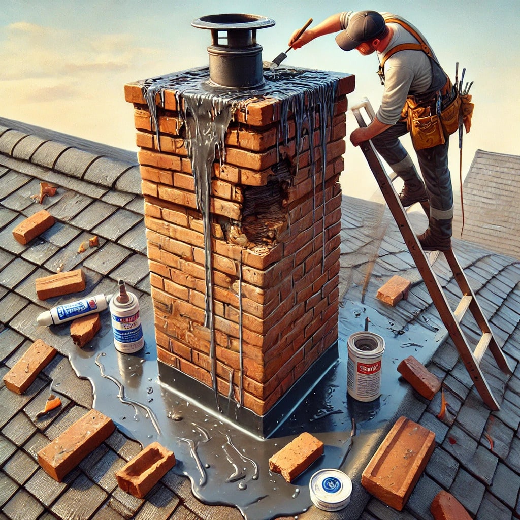Professional Chimney Leak Repair Plymouth MI - Expert Water Damage Prevention by Chimney Sweep Plymouth Michigan
