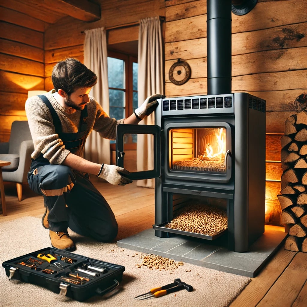Professional Pellet Stove Repair Plymouth MI - Expert Heating Efficiency Solutions by Chimney Sweep Plymouth Michigan
